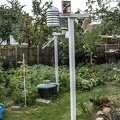 Der neue 2m Mast steht.