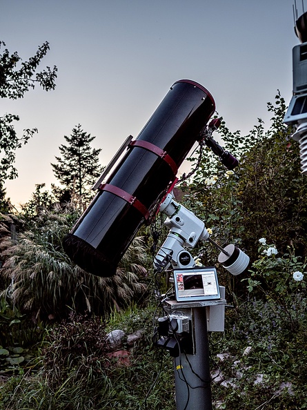 Teleskop startbereit